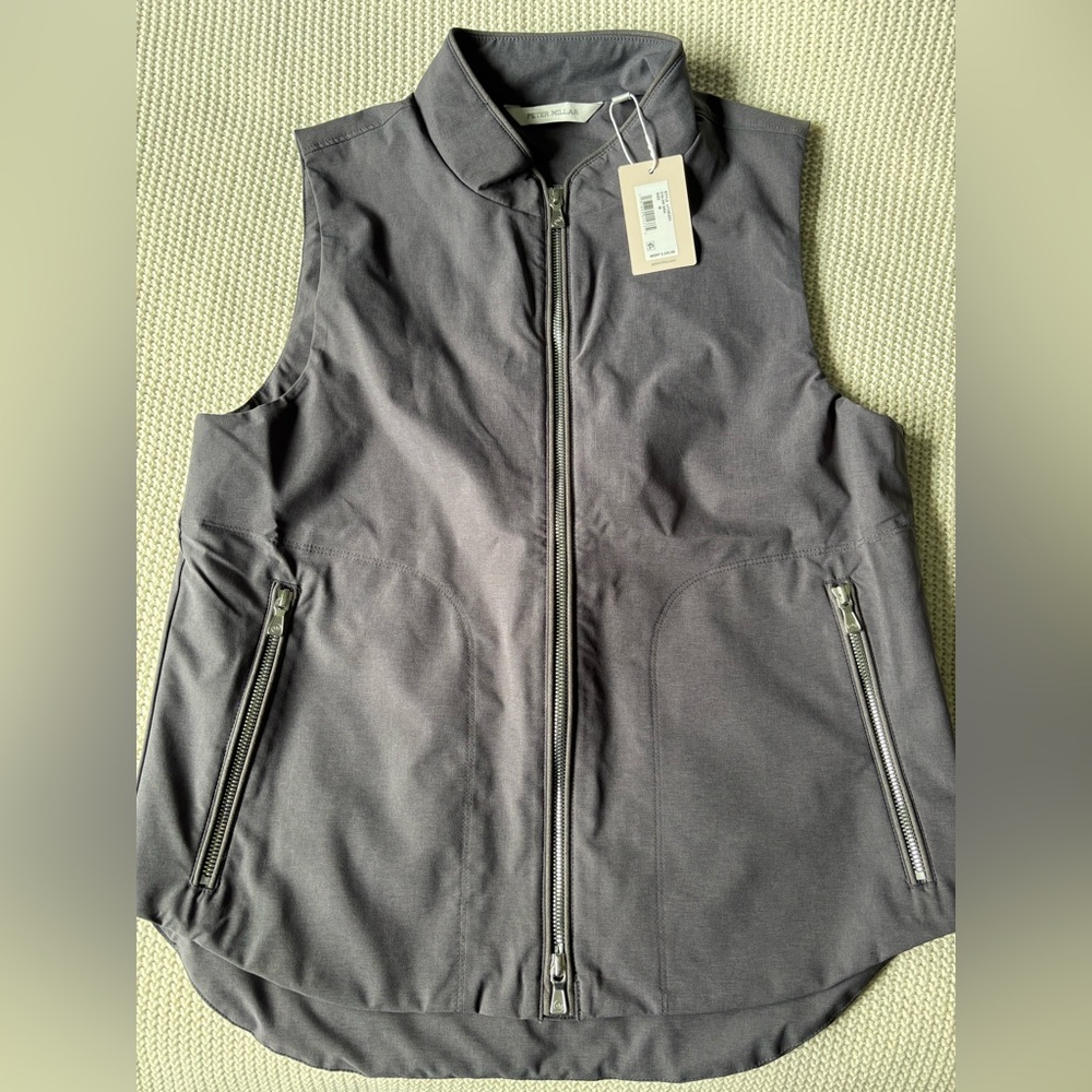 Women’s Gray Sleeveless Jacket